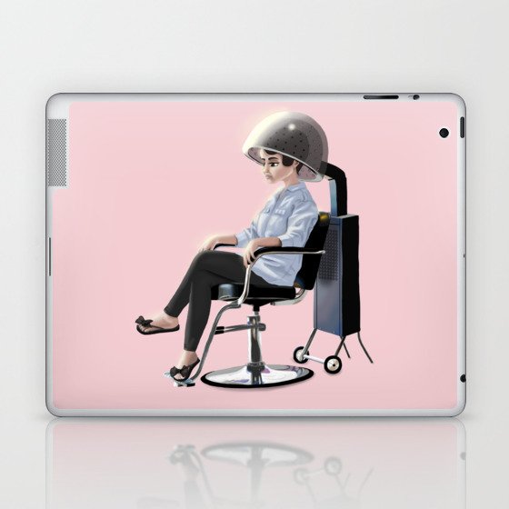 Behind the Chair Laptop & iPad Skin