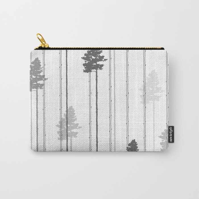 Pine tree forest Carry-All Pouch