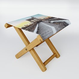 Brooklyn Bridge Sunset Views | New York City Folding Stool