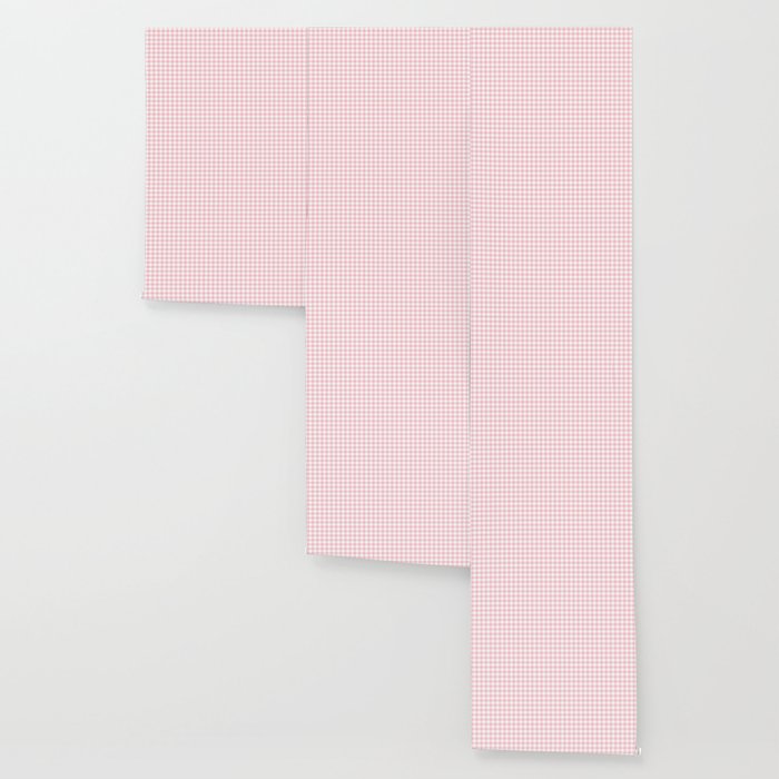 Blush Pink Valentine Pale Pink And White Buffalo Check Plaid