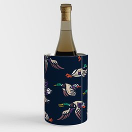 Male Mallard ducks Wine Chiller