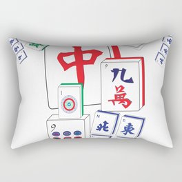 MahJong Anyone? Rectangular Pillow