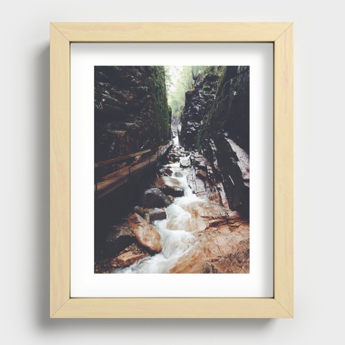 White Mountains New Hampshire Recessed Framed Print
