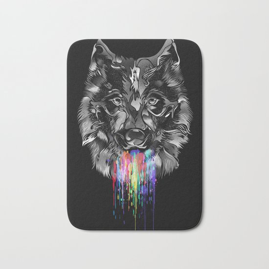 WILD WOLF Bath Mat