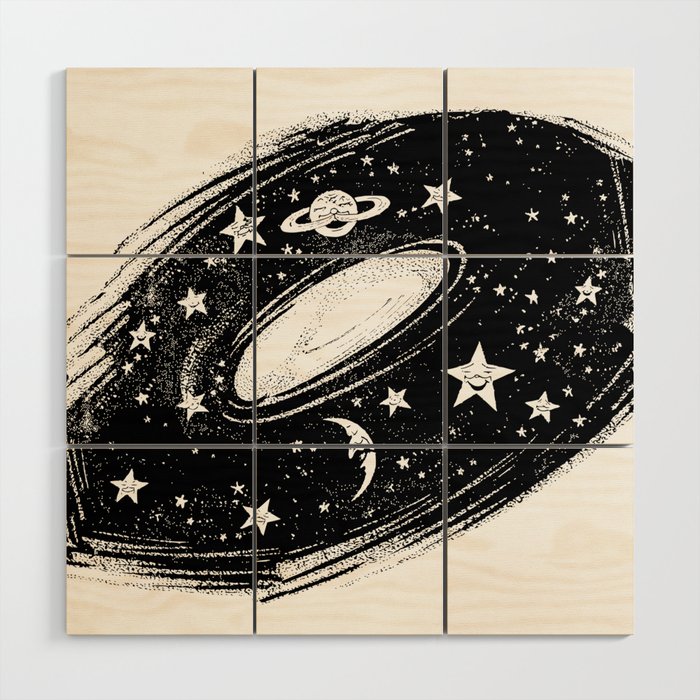 Solar System Wood Wall Art