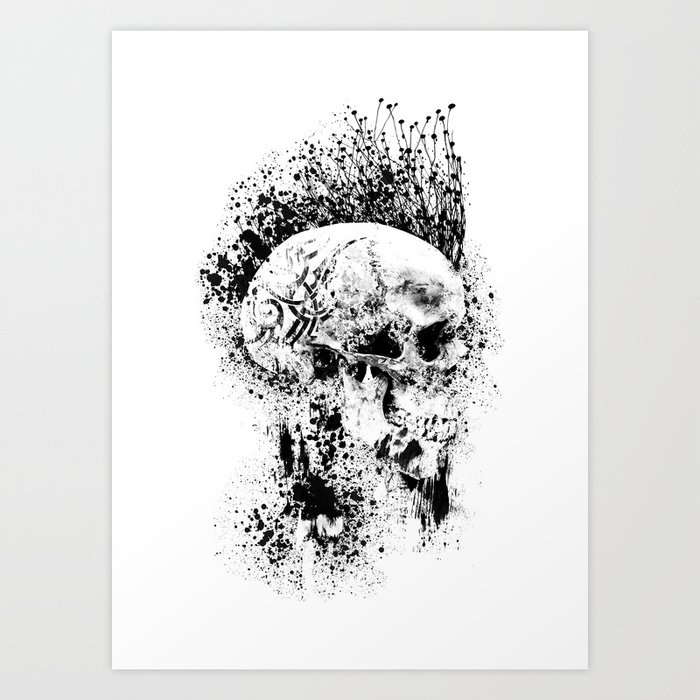 Broken Bones Art Print