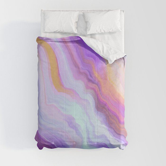 Bright and marble Comforter