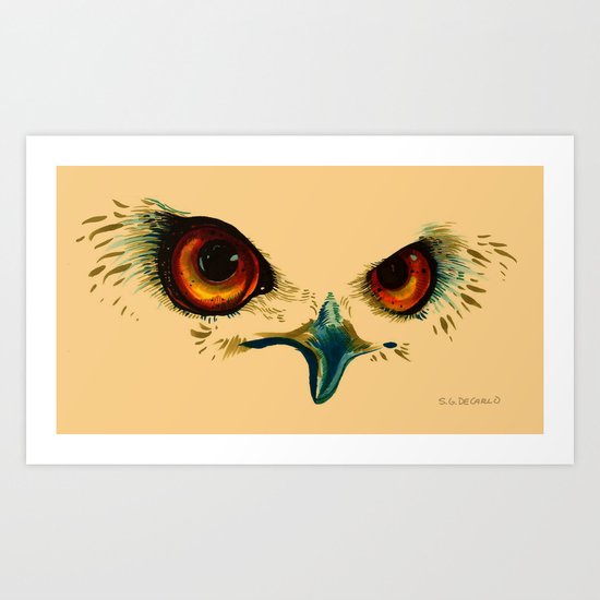 Glare Art Print