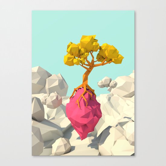 sky tree Canvas Print