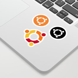 ubuntu operating system stickers linux Sticker