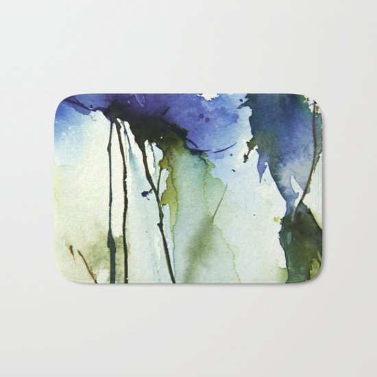 Blue passion Bath Mat