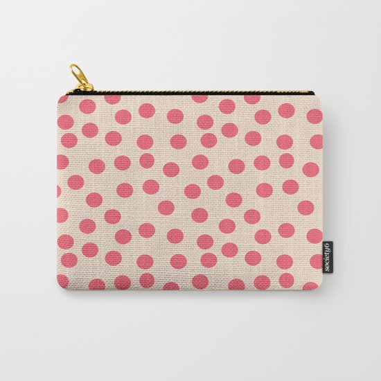Pink dots Carry-All Pouch