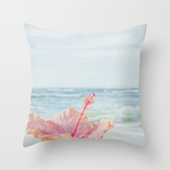The Blue Dawn Throw Pillow