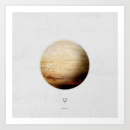 Element: Earth Art Print