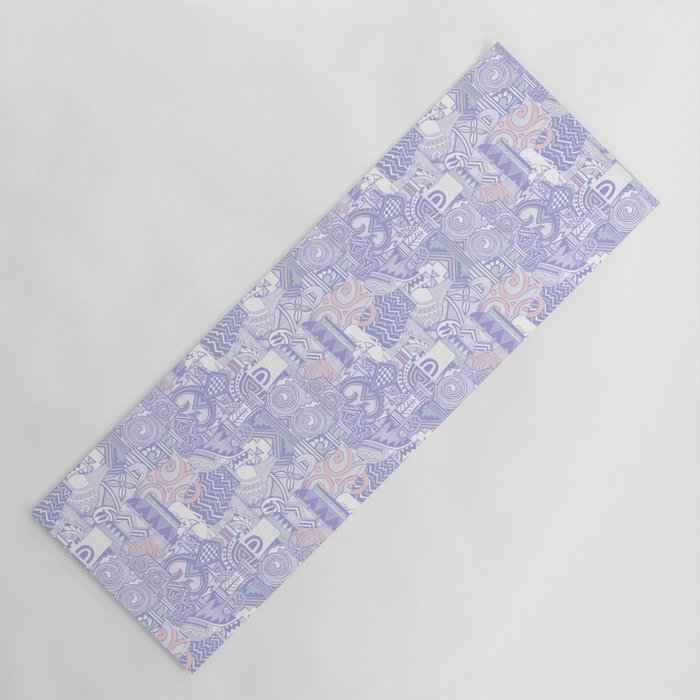 pottery lilac limited Yoga Mat