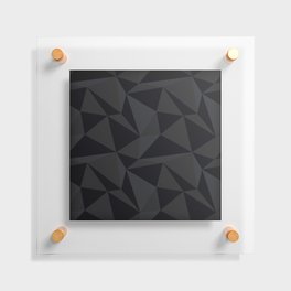 Triangular Black Floating Acrylic Print