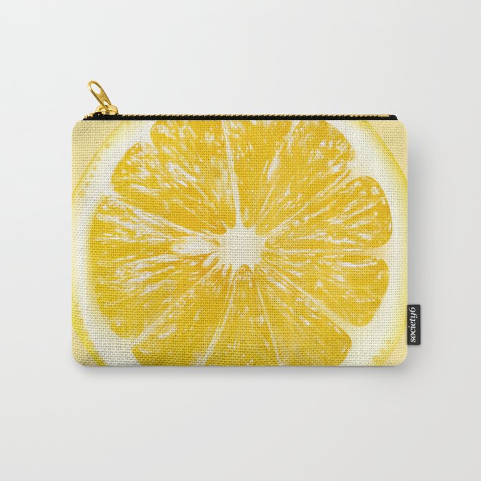 Mediterranean Lemons Carry-All Pouch