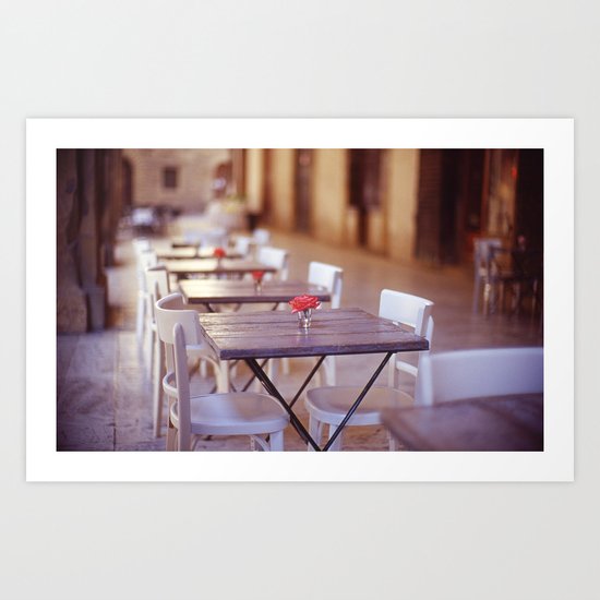 Tuscany Rose Art Print