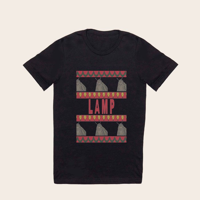 Moth Lamp Meme Ugly Christmas Sweater Style T Shirt by