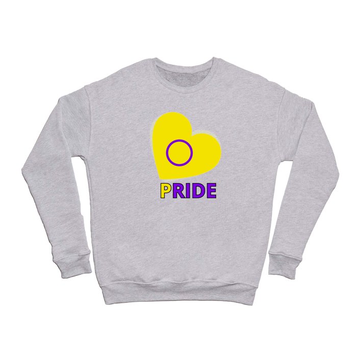 Pride LGBTQ+ Intersex Crewneck Sweatshirt