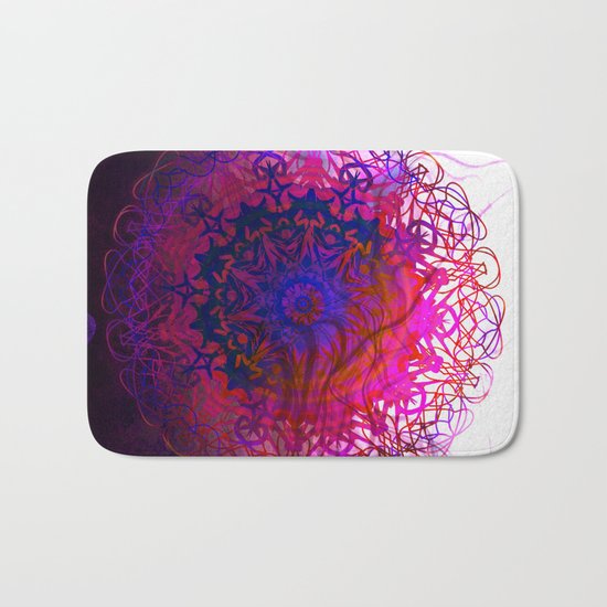 CLEANLINESS REGRESSION Mandala Bath Mat