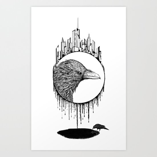 Scavenger Art Print