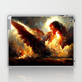 Angelic Fire Laptop Skin