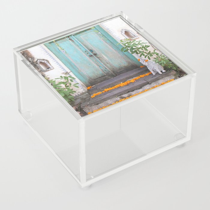 Turquoise Door Acrylic Box