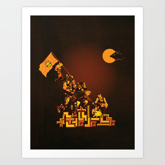 Epics Art Print