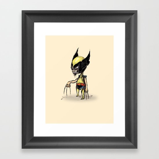 Zomberine Framed Art Print
