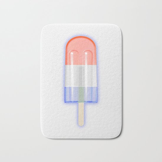 Patriotic Popsicle Bath Mat