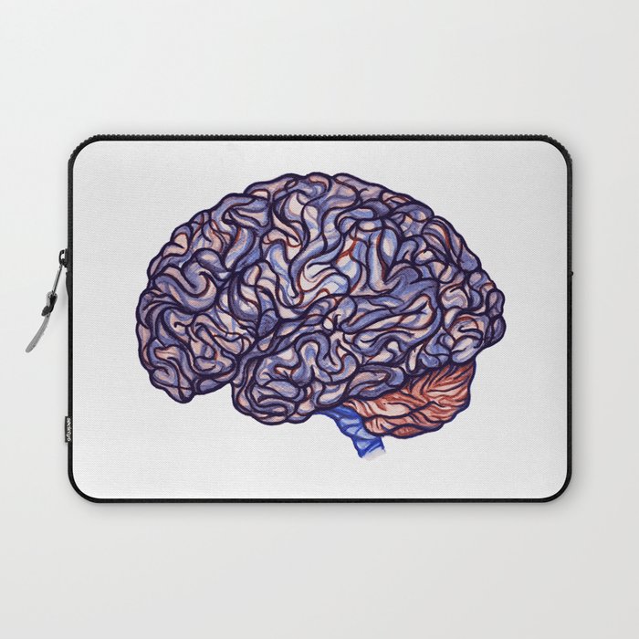 Brain Storming and tangled thoughts Laptop Sleeve