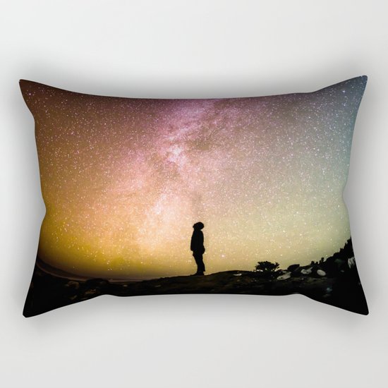 Me against the universe Rectangular Pillow