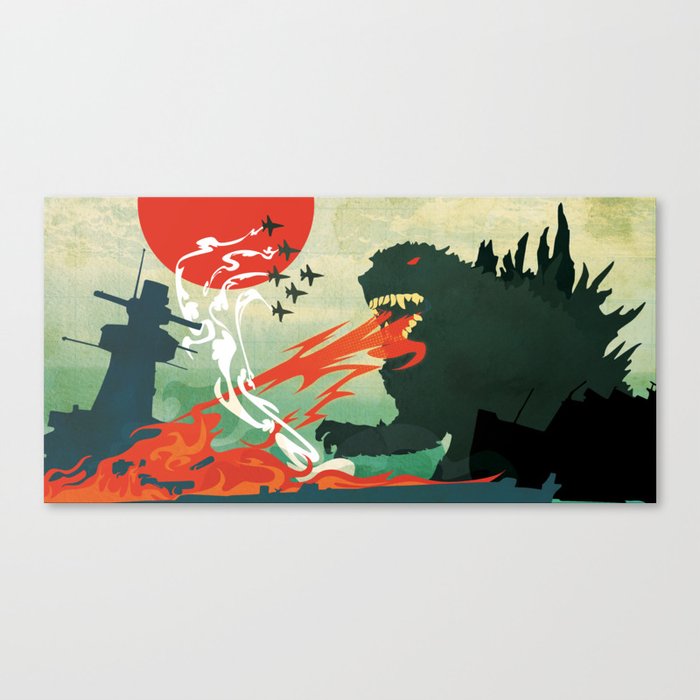 Tokyo or Bust Canvas Print