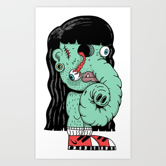 Alienfanta Art Print