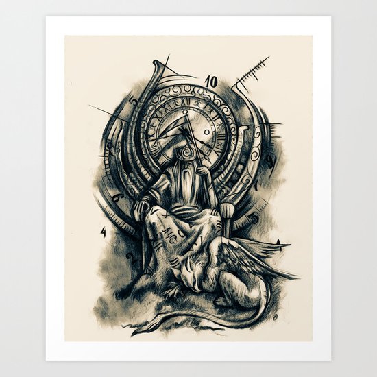 Countdown Art Print