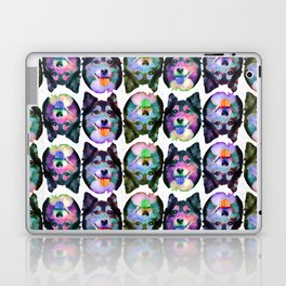 warhol wizard face Laptop Skin