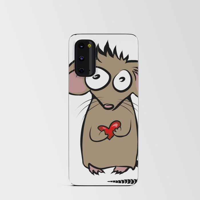 You love rats and rats love you Android Card Case