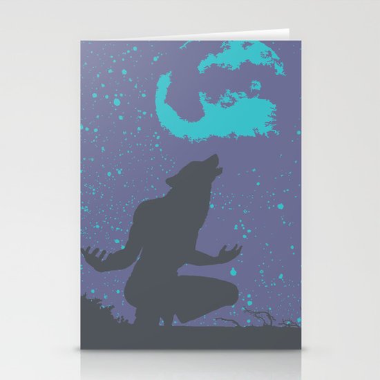 The Werewolf of Saddle Creek Stationery Cards