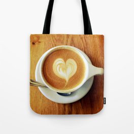 A Warm Cup of Love Tote Bag