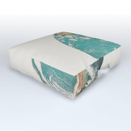 Save your planet art Outdoor Floor Cushion