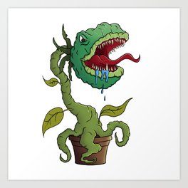 Feed Me! Art Print