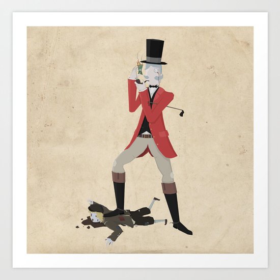 Sir Snobbery Art Print