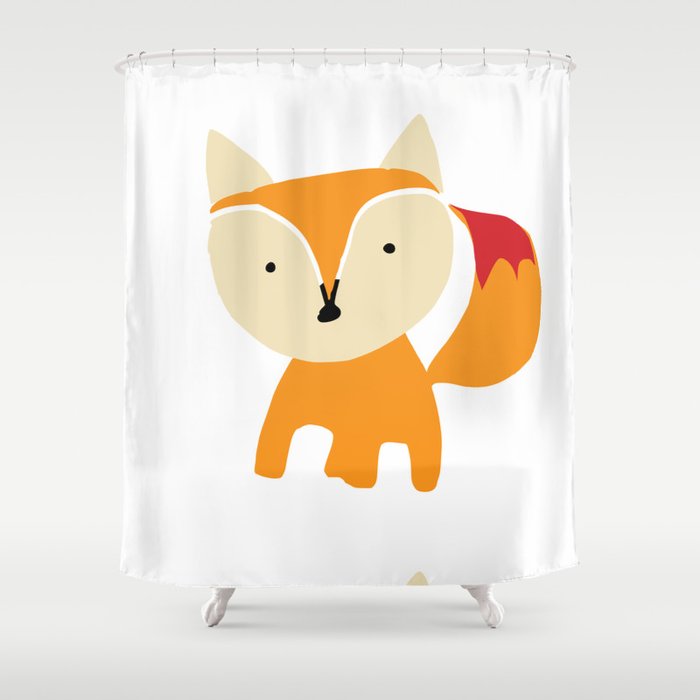 Fox Shower Curtain