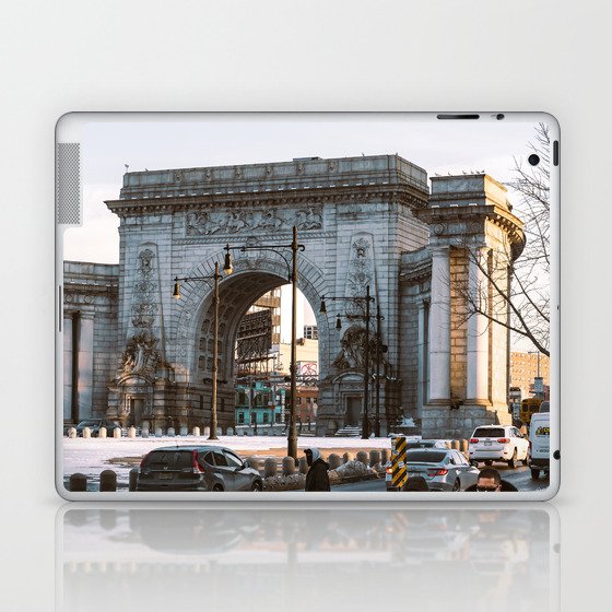 Walk in the City | NYC Travel Photography Laptop & iPad Skin