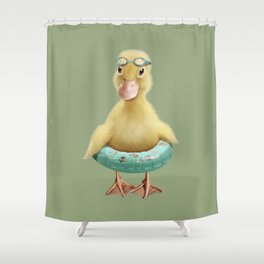 DUCK Shower Curtain