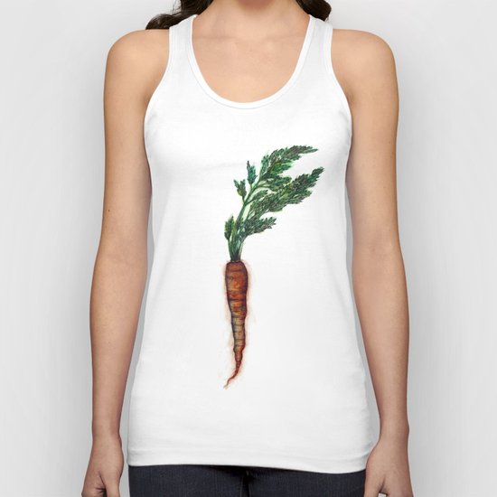 Rooted: The Carrot Unisex Tank Top