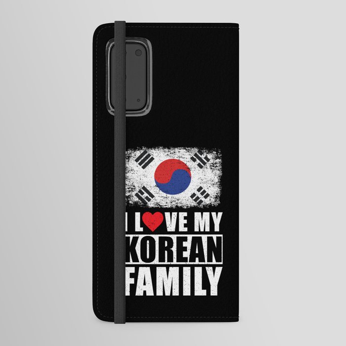 Korean Family Android Wallet Case