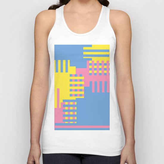 Colorful Abstract Unisex Tank Top