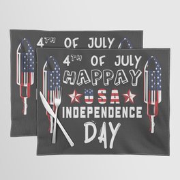 4th of july flag Placemat
